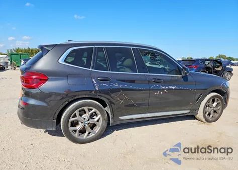 2020 BMW X3 Sdrive30I z USA, uszkodzony, nr VIN 5UXTY3C04L9B62475